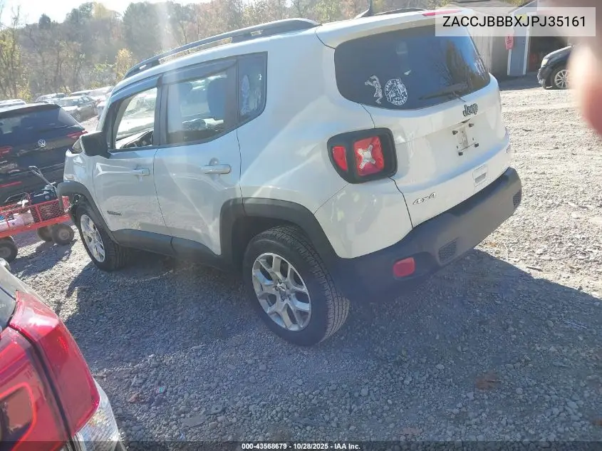 ZACCJBBBXJPJ35161 2018 Jeep Renegade Latitude 4X4