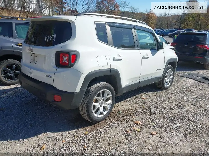 ZACCJBBBXJPJ35161 2018 Jeep Renegade Latitude 4X4