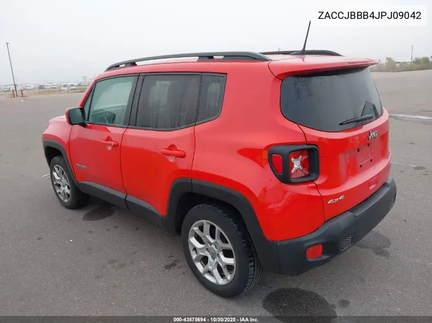 ZACCJBBB4JPJ09042 2018 Jeep Renegade Latitude 4X4