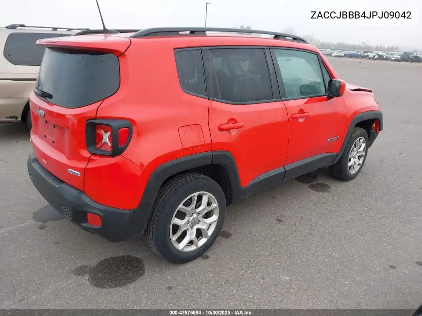 ZACCJBBB4JPJ09042 2018 Jeep Renegade Latitude 4X4