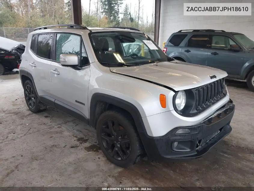 ZACCJABB7JPH18610 2018 Jeep Renegade Altitude Fwd