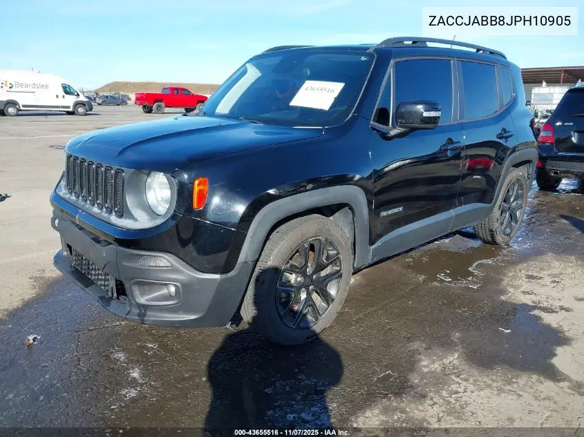 ZACCJABB8JPH10905 2018 Jeep Renegade Altitude Fwd