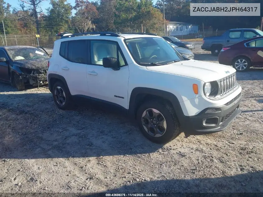 ZACCJABH2JPH64317 2018 Jeep Renegade Latitude Fwd