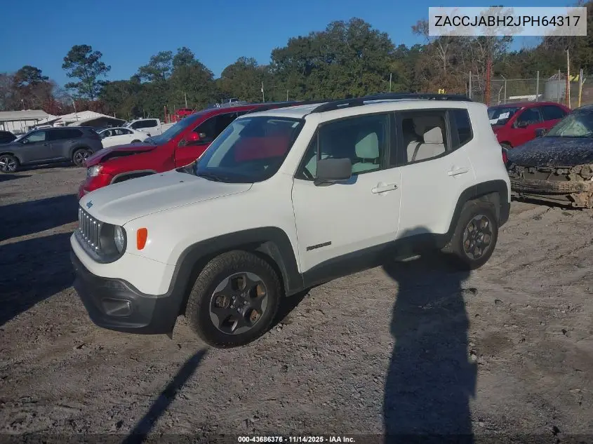 ZACCJABH2JPH64317 2018 Jeep Renegade Latitude Fwd
