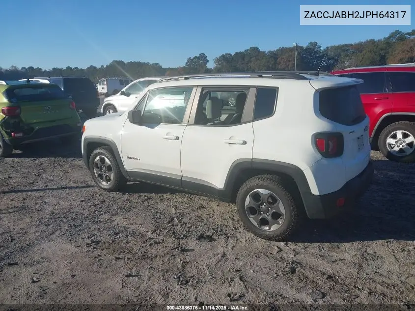 ZACCJABH2JPH64317 2018 Jeep Renegade Latitude Fwd