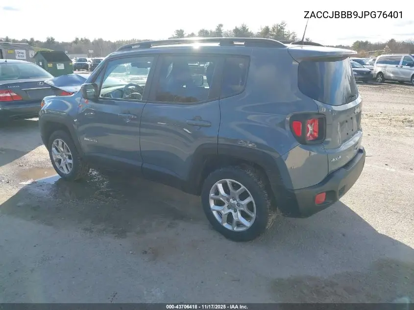 ZACCJBBB9JPG76401 2018 Jeep Renegade Latitude 4X4
