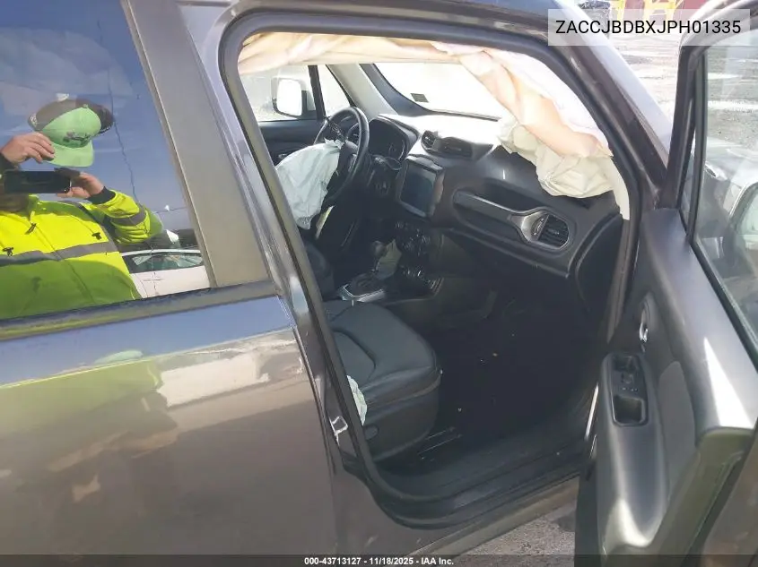 ZACCJBDBXJPH01335 2018 Jeep Renegade Limited 4X4