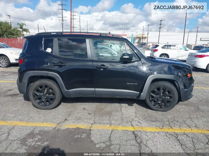 ZACCJABB0JPJ67692 2018 Jeep Renegade Altitude Fwd