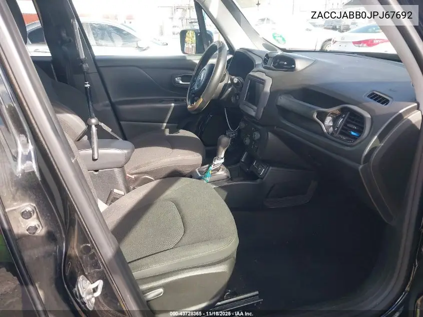 ZACCJABB0JPJ67692 2018 Jeep Renegade Altitude Fwd