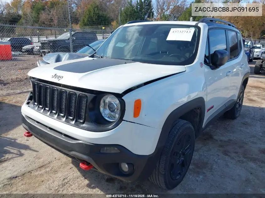 ZACCJBCB8JPG91695 2018 Jeep Renegade Trailhawk 4X4