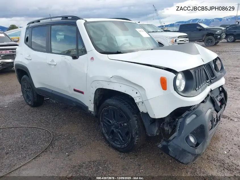 ZACCJBCB5JPH08629 2018 Jeep Renegade Trailhawk 4X4