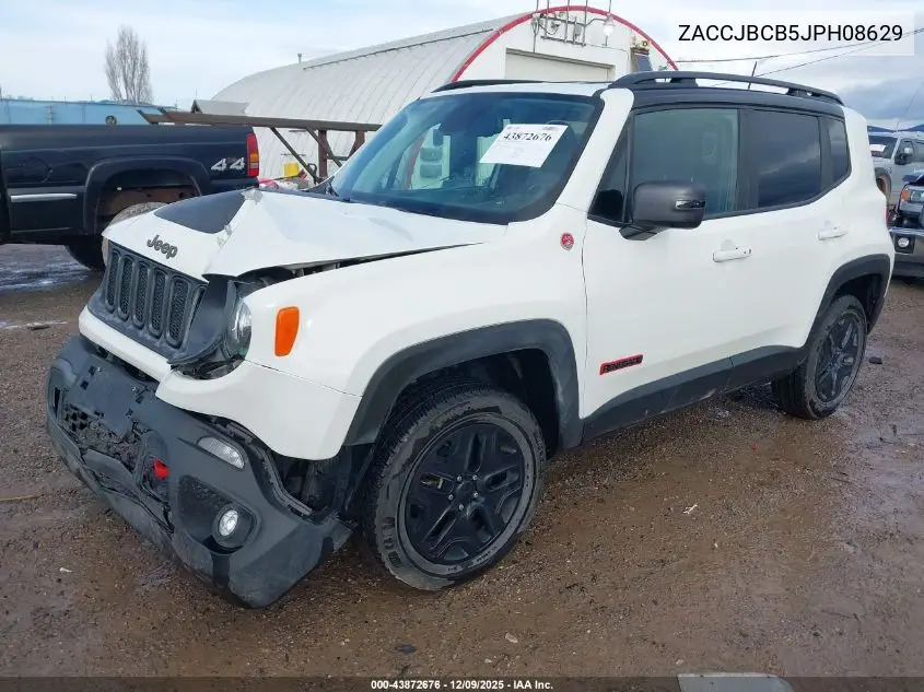 ZACCJBCB5JPH08629 2018 Jeep Renegade Trailhawk 4X4