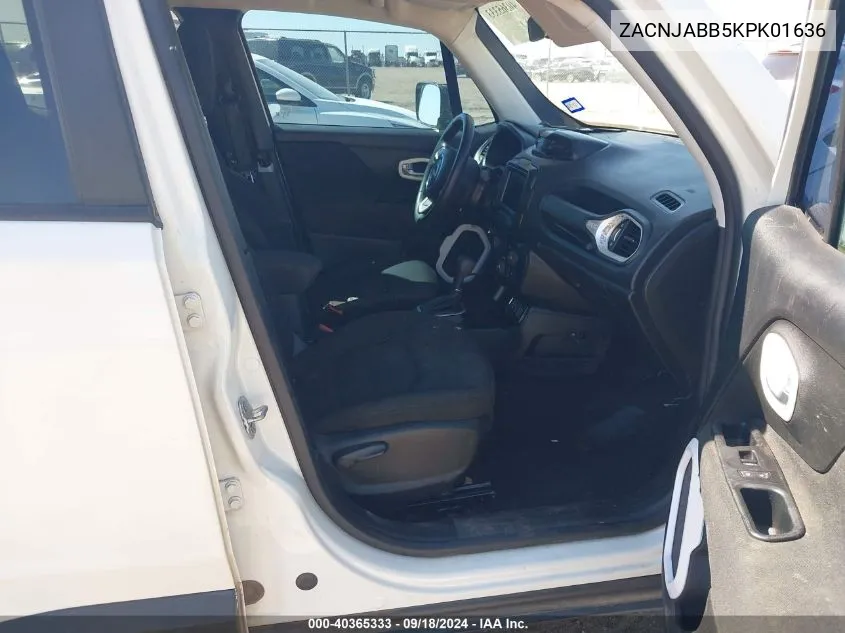 ZACNJABB5KPK01636 2019 Jeep Renegade Latitude Fwd