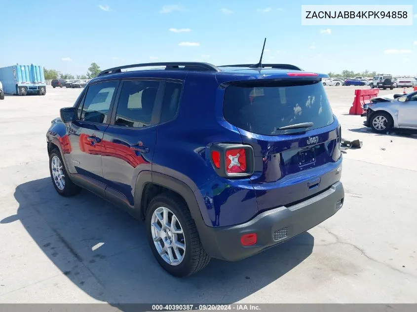 ZACNJABB4KPK94858 2019 Jeep Renegade Latitude Fwd