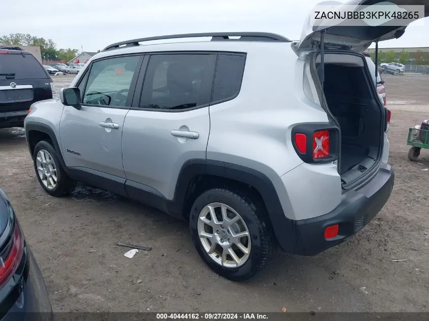 ZACNJBBB3KPK48265 2019 Jeep Renegade Latitude 4X4