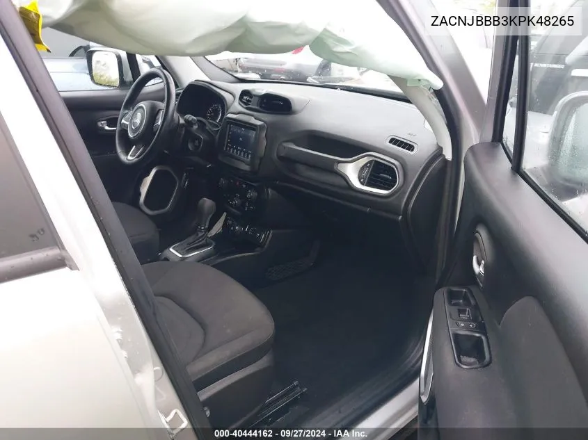 ZACNJBBB3KPK48265 2019 Jeep Renegade Latitude 4X4