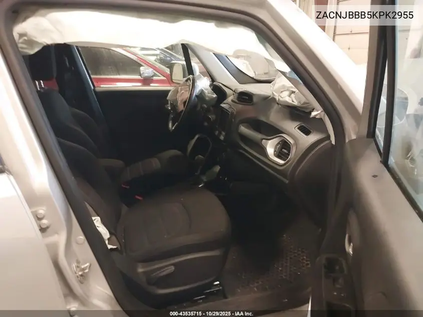 ZACNJBBB5KPK72955 2019 Jeep Renegade Latitude 4X4