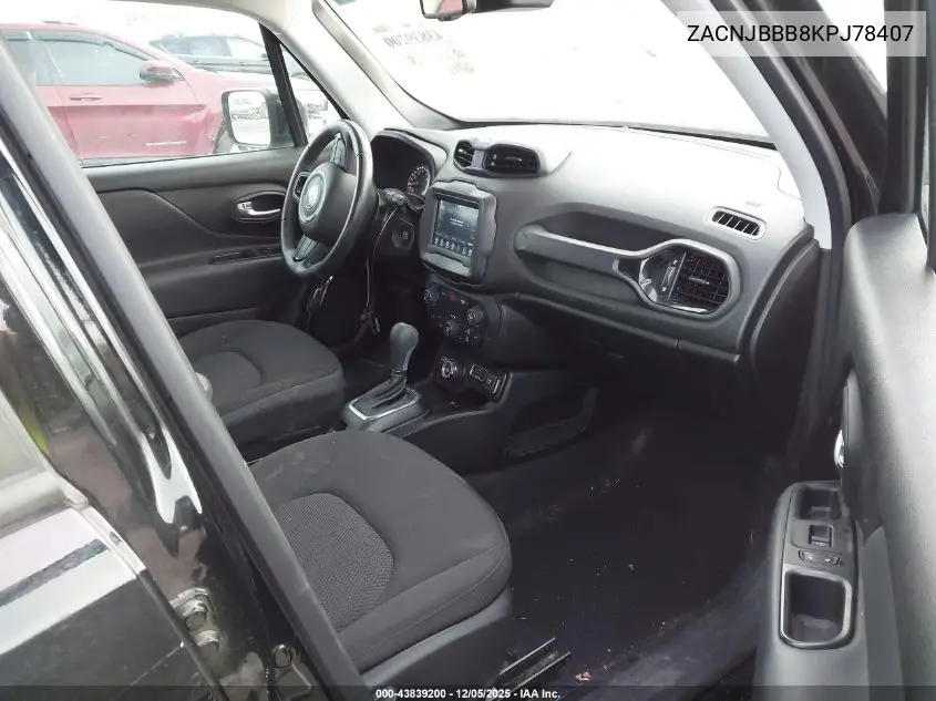 ZACNJBBB8KPJ78407 2019 Jeep Renegade Altitude 4X4