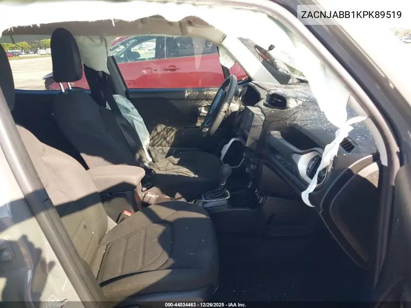 ZACNJABB1KPK89519 2019 Jeep Renegade Latitude Fwd