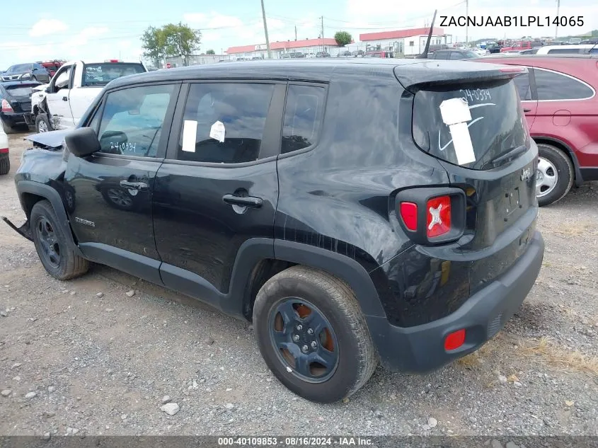 ZACNJAAB1LPL14065 2020 Jeep Renegade Sport Fwd