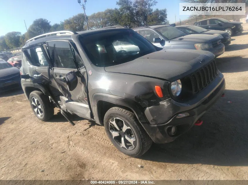 ZACNJBC16LPL76264 2020 Jeep Renegade Trailhawk 4X4