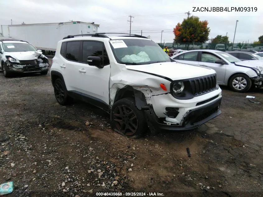 ZACNJBBB4LPM09319 2020 Jeep Renegade Orange Edition 4X4