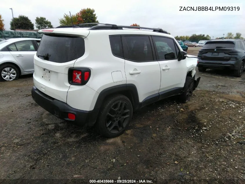 ZACNJBBB4LPM09319 2020 Jeep Renegade Orange Edition 4X4