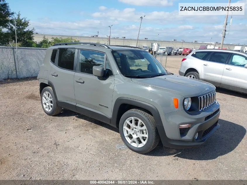 ZACNJCBB0MPN25835 2021 Jeep Renegade Latitude Fwd