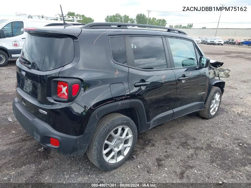 ZACNJDBB1MPM75162 2021 Jeep Renegade Latitude 4X4