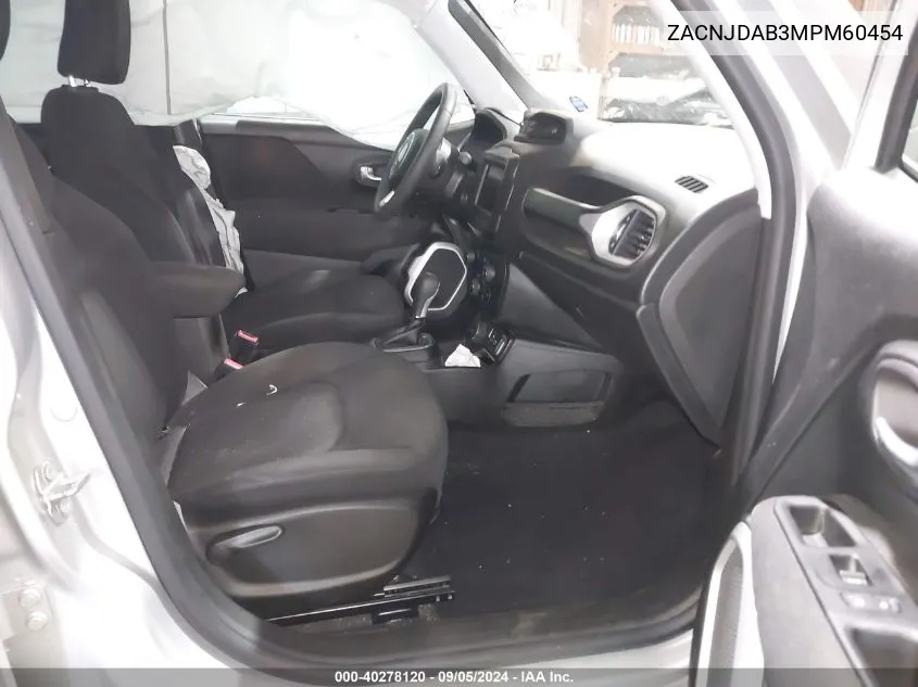 2021 Jeep Renegade Sport 4X4 VIN: ZACNJDAB3MPM60454 Lot: 40278120