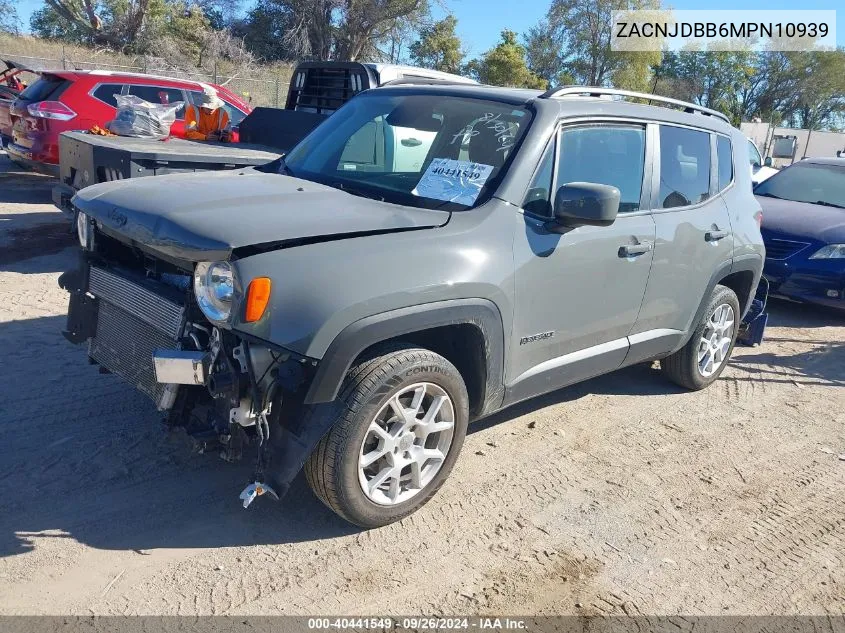 ZACNJDBB6MPN10939 2021 Jeep Renegade Latitude