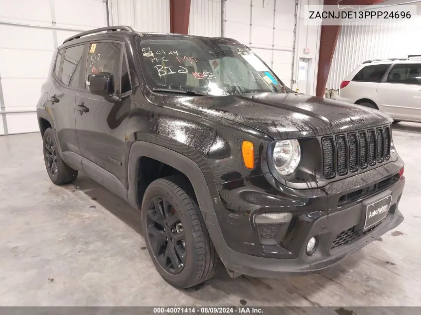 2023 Jeep Renegade Altitude 4X4 VIN: ZACNJDE13PPP24696 Lot: 40071414