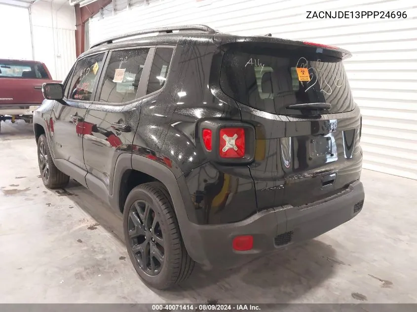 2023 Jeep Renegade Altitude 4X4 VIN: ZACNJDE13PPP24696 Lot: 40071414