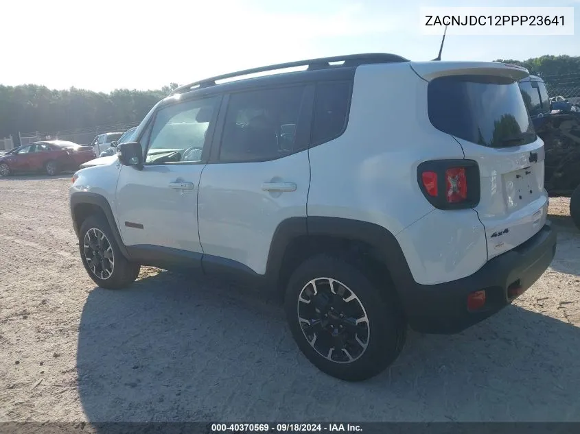 ZACNJDC12PPP23641 2023 Jeep Renegade Trailhawk 4X4