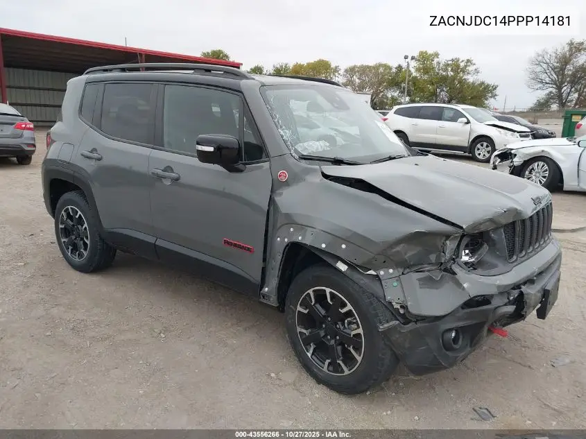 ZACNJDC14PPP14181 2023 Jeep Renegade Trailhawk 4X4