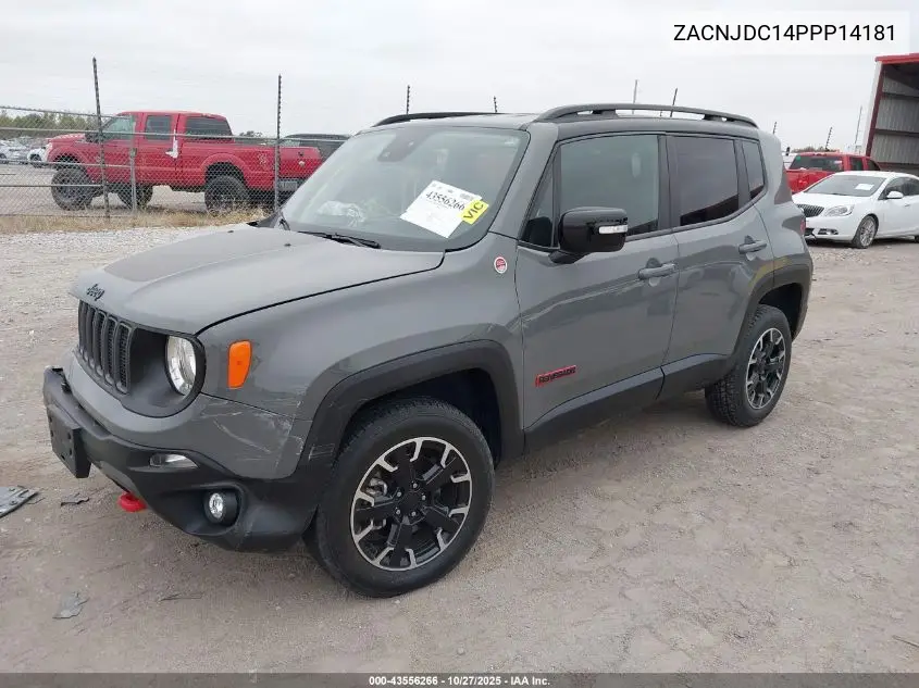 ZACNJDC14PPP14181 2023 Jeep Renegade Trailhawk 4X4