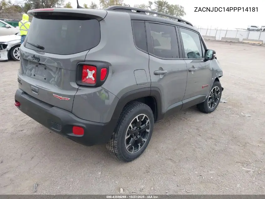 ZACNJDC14PPP14181 2023 Jeep Renegade Trailhawk 4X4