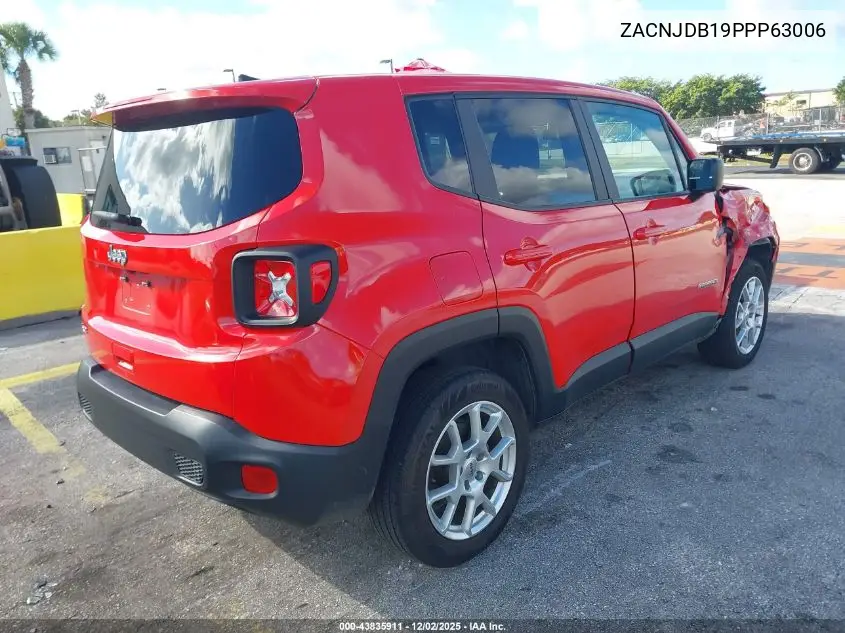 ZACNJDB19PPP63006 2023 Jeep Renegade Latitude 4X4