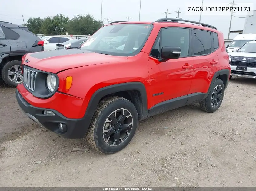 ZACNJDB12PPP71173 2023 Jeep Renegade Upland 4X4