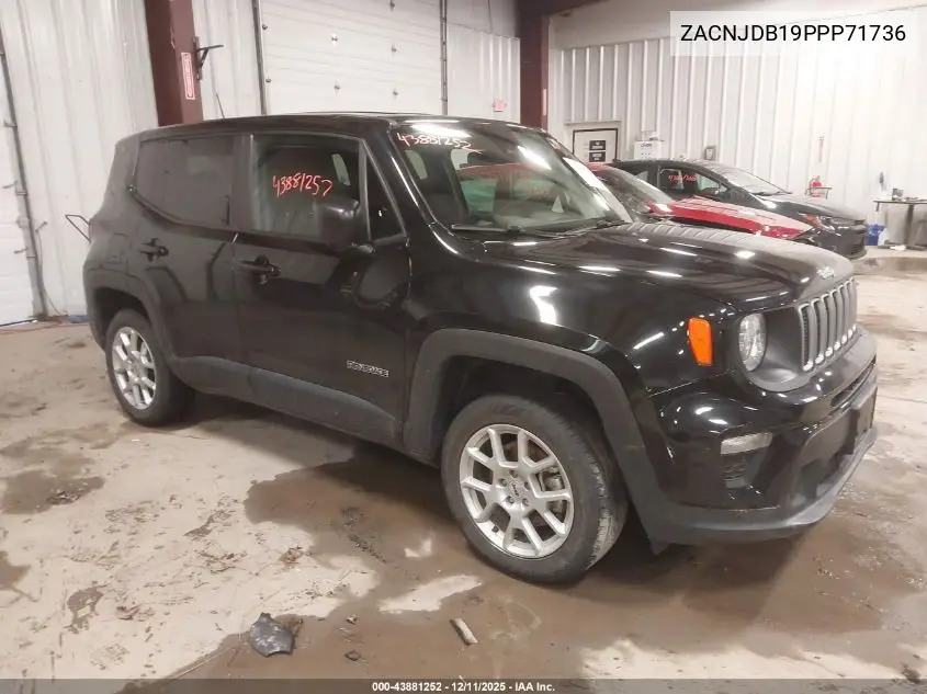 ZACNJDB19PPP71736 2023 Jeep Renegade Latitude 4X4