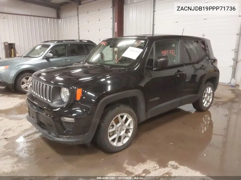 ZACNJDB19PPP71736 2023 Jeep Renegade Latitude 4X4