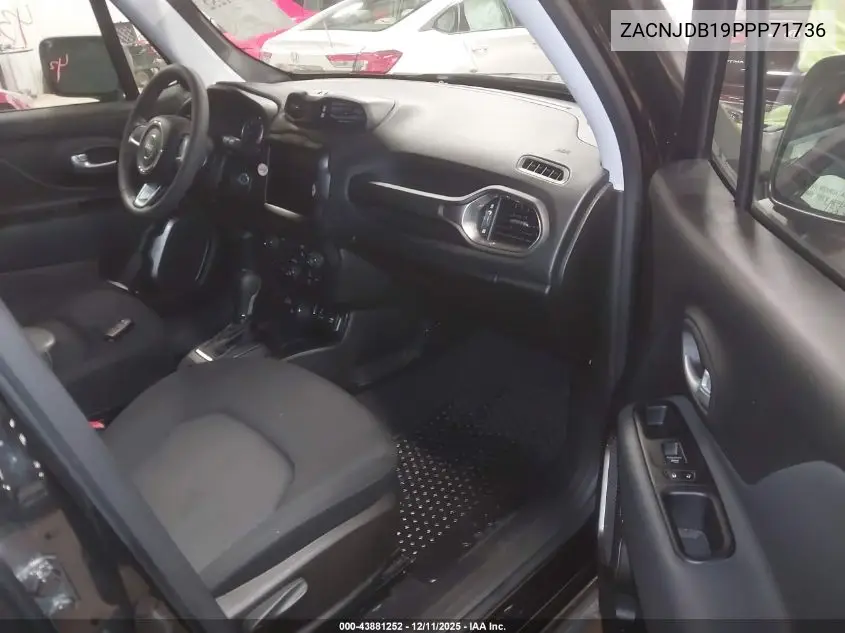 ZACNJDB19PPP71736 2023 Jeep Renegade Latitude 4X4