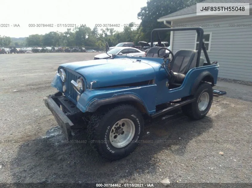 1974 Jeep Wrangler VIN: J4F835TH55048 Lot: 30784462