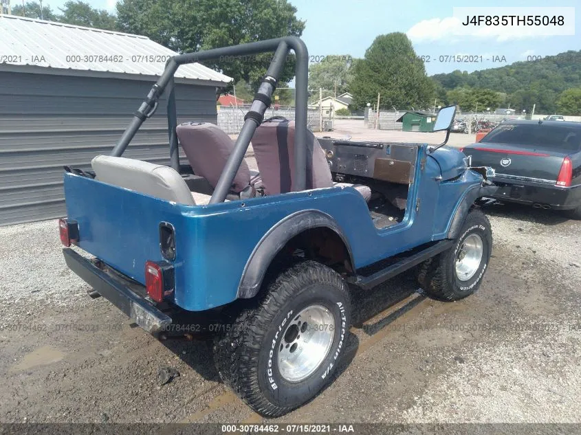 1974 Jeep Wrangler VIN: J4F835TH55048 Lot: 30784462