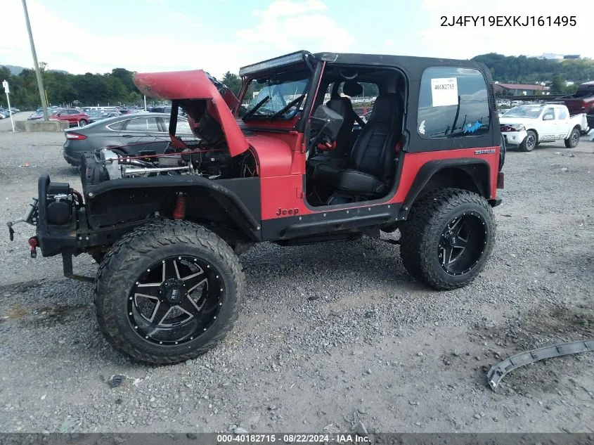 2J4FY19EXKJ161495 1989 Jeep Wrangler / Yj