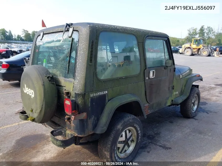 1990 Jeep Wrangler / Yj S VIN: 2J4FY19EXLJ556097 Lot: 40205021