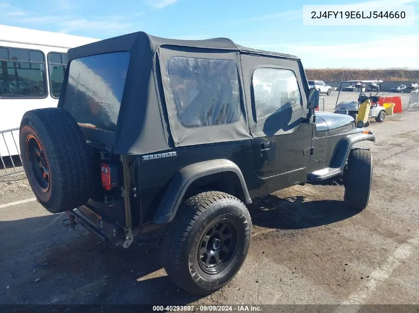 2J4FY19E6LJ544660 1990 Jeep Wrangler / Yj S