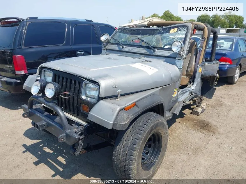 1993 Jeep Wrangler / Yj VIN: 1J4FY29S8PP224406 Lot: 39895213