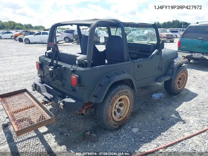 1J4FY19P3RP427972 1994 Jeep Wrangler / Yj S