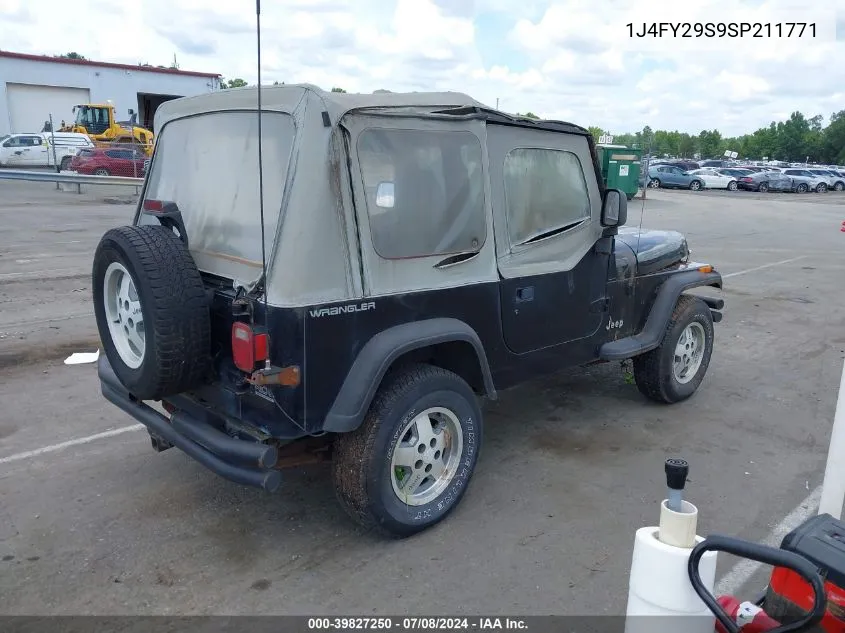 1J4FY29S9SP211771 1995 Jeep Wrangler / Yj Se